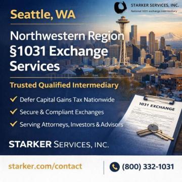 Northwestern Region §1031 Exchange Services - Starker Services, Inc.