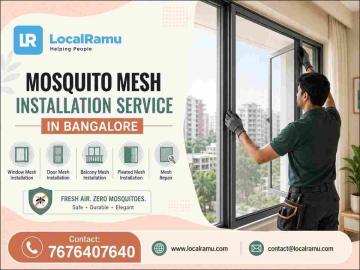 Professional Mosquito Mesh Service in Bangalore with LocalRamu