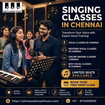 Learn Singing in Chennai | Western & Online Classes