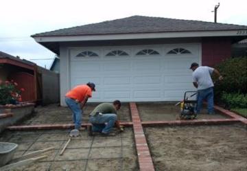 Stamped Concrete Entryways for Tustin