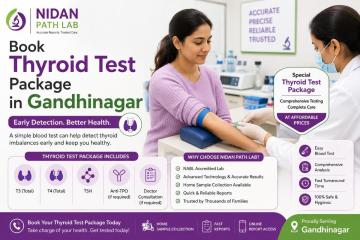 Book Thyroid Test Package in Gandhinagar - Nidan Path Lab