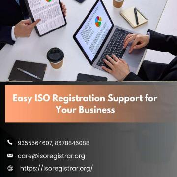 Easy ISO Registration Support for Your Business