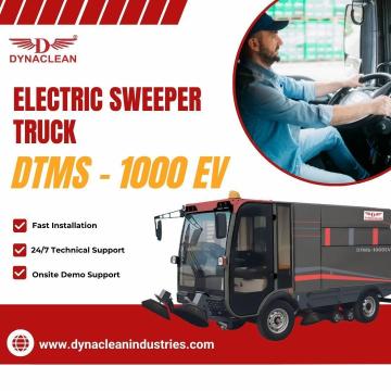 For contemporary municipal needs, Dynaclean Industries produces dependable electric sweeper trucks