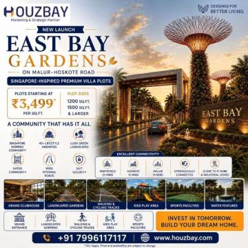 Infinity East Bay Gardens | Villa Plots in East Bangalore