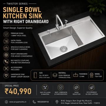 Durable Sink for Kitchen for Everyday Use