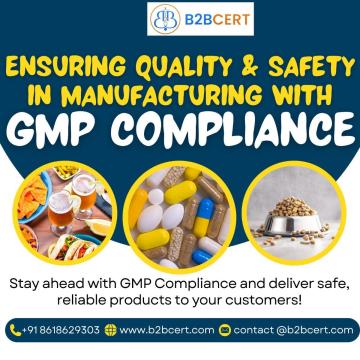 GMP Consultants Services in Chennai | GMP Certification & Compliance Services | B2BCERT