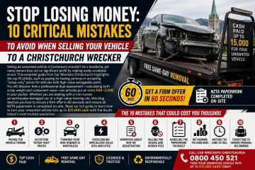 Stop Losing Money - 10 Critical Mistakes to Avoid When Selling Your Vehicle to a Christchurch Wrecke