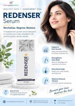 Minoxidil Spray, Redenser Hair Serum