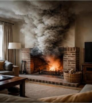 6 Reasons Smoke Backs Up in the Chimney - Chimney Repairs and Service Expertise