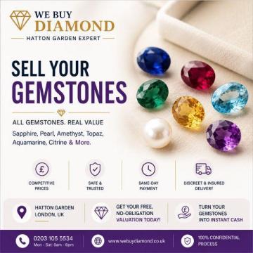 Sell Your Gemstones & Semi-Precious Stones - Trusted UK Buyers