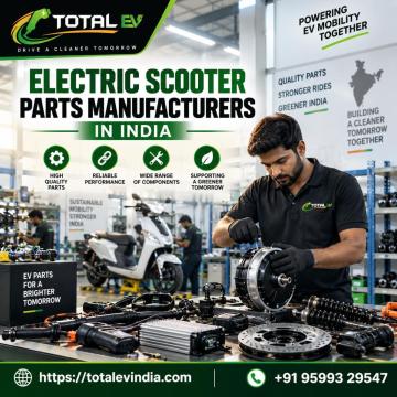 Top Electric Scooter Parts Manufacturers in India | EV Parts