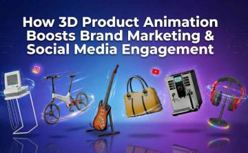 How 3D Product Animation Boosts Brand Marketing & Social Media Engagement