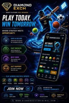 Diamond Exch – Responsive Platform for Sports and Gaming Access