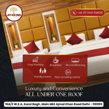 Which Is the Best Hotel Near Karol Bagh Metro Station for a Comfortable Stay in Delhi?