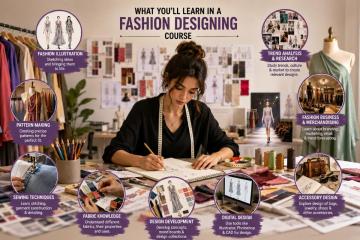 What You’ll Learn in a Fashion Designing Course