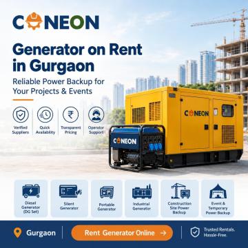 Industrial Generator on Rent in Gurgaon | Contractor Rates