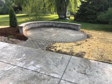 Leo's Land Hard Scaping