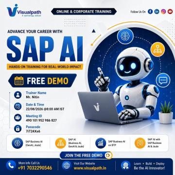 Join SAP AI Online Training Free Live Demo on August 22nd