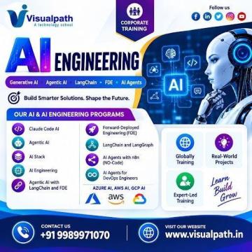 AI & AI Engineering Corporate Online Training at Visualpath