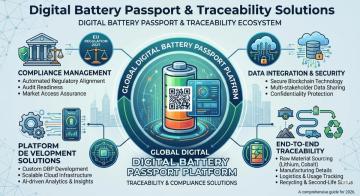 Smart Digital Battery Passport Solutions for Full Lifecycle Traceability