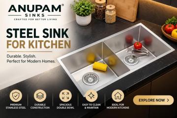 Modern Steel Sink for Kitchen
