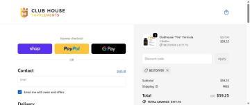 Clubhouse Supplements: Up To 75% OFF Sitewide + Free Shipping