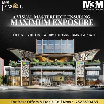 M3M Jewel – MG Road Most Premium High-Street Commercial Destination!