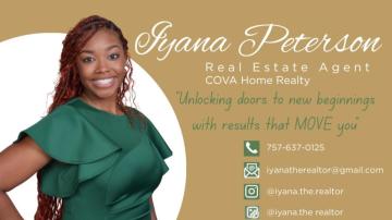 Iyana Peterson, COVA Home Realty