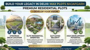Max Plots Najafgarh | Spacious Residential Plots
