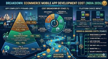 Ecommerce Mobile App Development Cost in 2026: Complete Guide