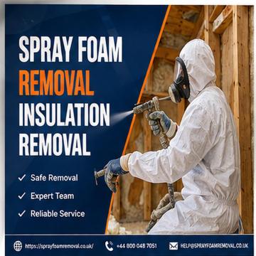 Expert Spray Foam Removal Services Across the United Kingdom!