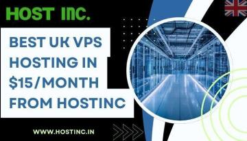 Best UK VPS Hosting in $15/Month from HostInc