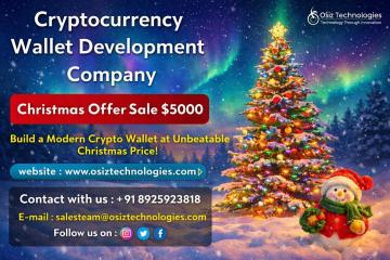 Launch a Secure Cryptocurrency Wallet with Osiz Technologies | Christmas Offer $5000