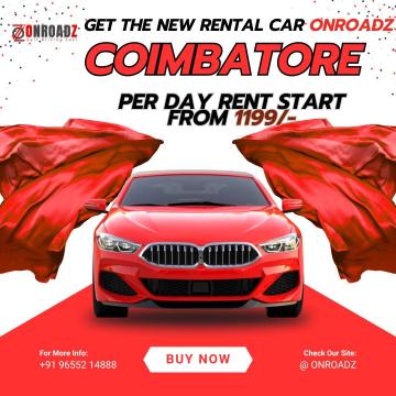 Self Driv⁠e C‌ar Rental‍ in Central Railway Station, Coimb‍atore – Onroadz