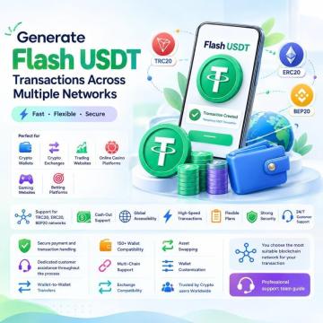 Generate Temporary USDT Transactions Across Multiple Networks