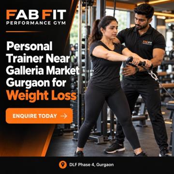 Personal Trainer Near Galleria Market Gurgaon for Weight Loss
