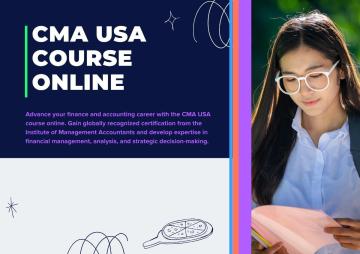 Advance Your Career with the CMA USA Course Online